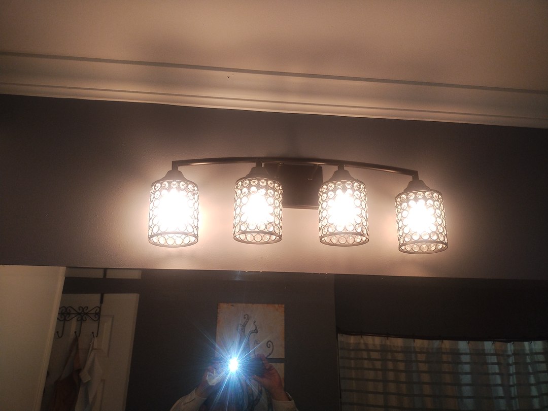 Beautiful Vanity Light and Switch Electrical Wiring Installation in Houma, LA by MK Electric Man